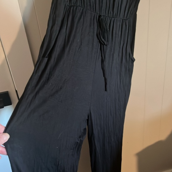 NWOT Égy jumpsuit black, XL, has pockets - Picture 5 of 8
